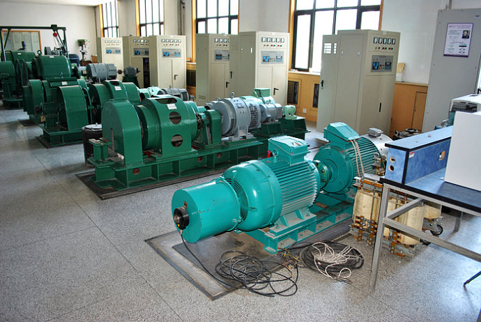 布尔津某热电厂使用我厂的YKK高压电机提供动力